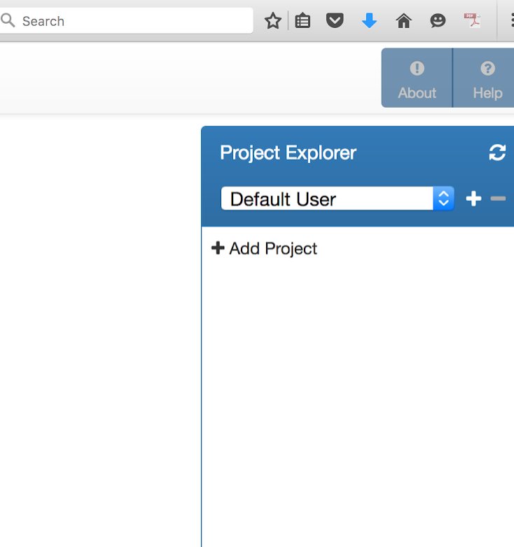 Project Explorer --- add a user folder.