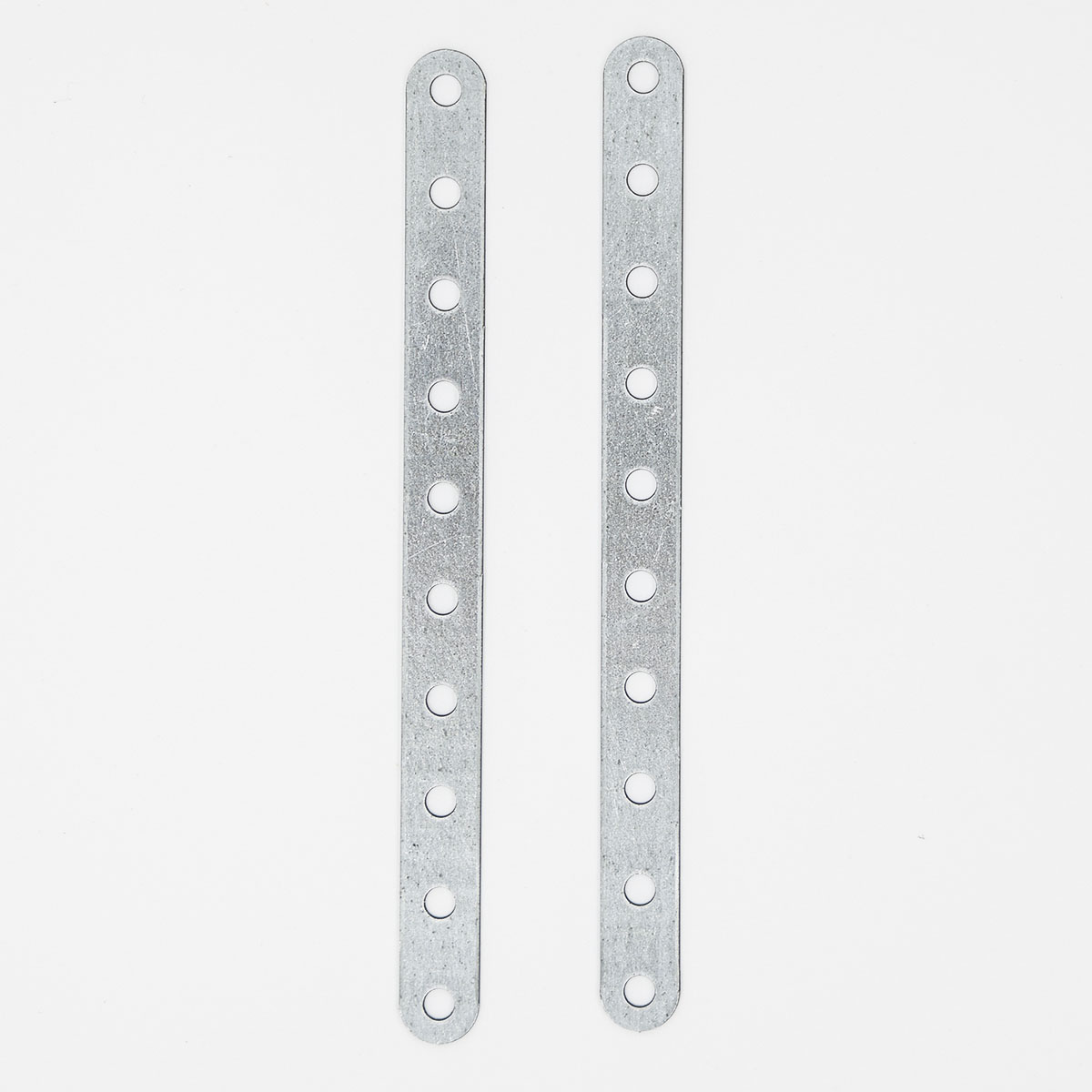 2 × (1×10) metal straps.