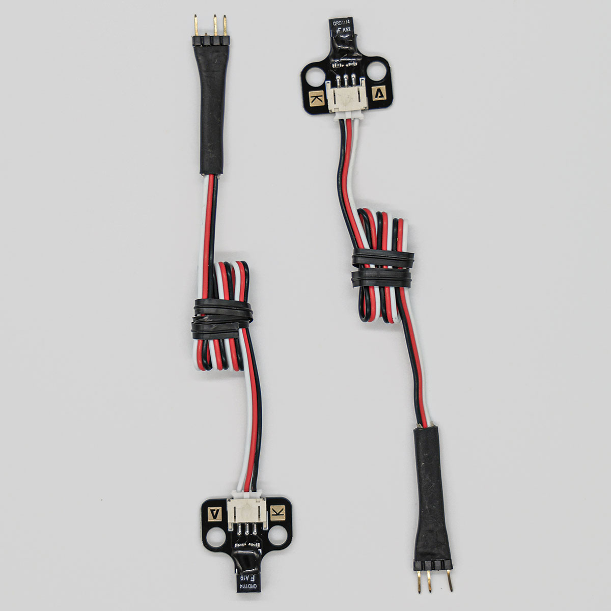 2 × small tophat sensors.