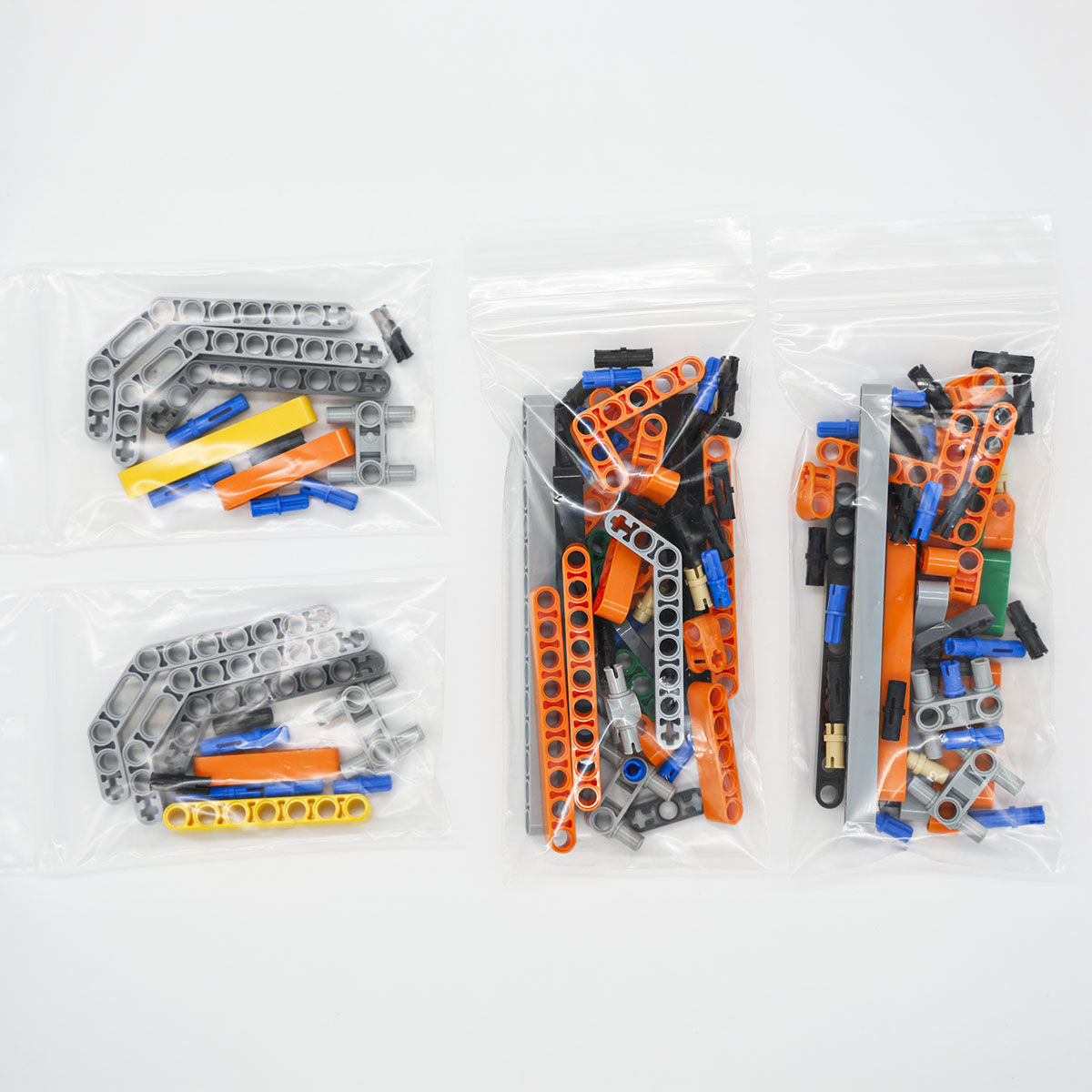 A collection of LEGO pieces.