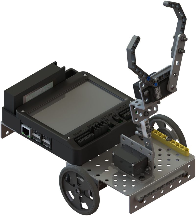 The robot needs a claw to move objects around.