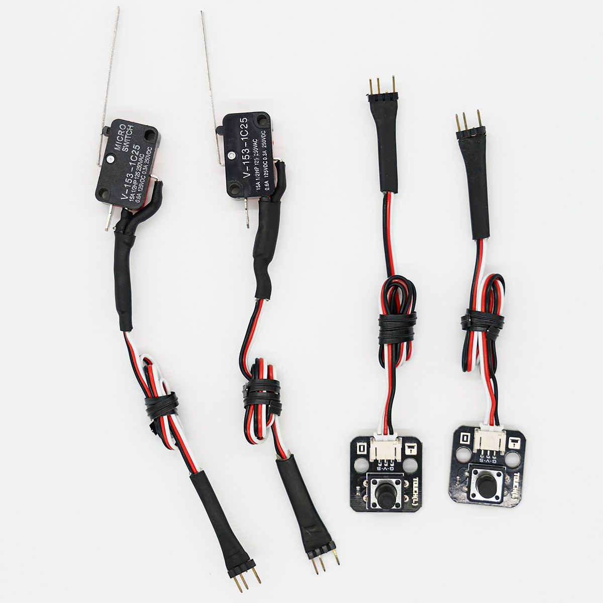 Digital sensors --- the long lever and large touch sensors.