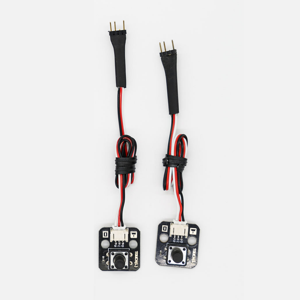 2 × large touch sensors.